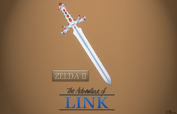 Zelda 2: instruções do jogo The Adventure of Link