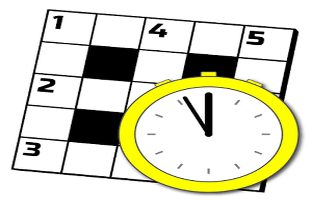 5 Minute Crossword Answers