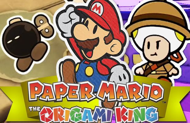 Soluzione versare Paper Mario The Origami King